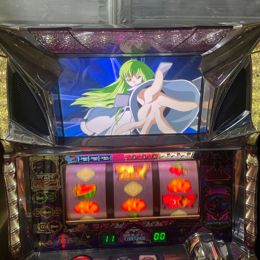 即購入不可　パチスロ　コードギアス　5号機　初代　不要機