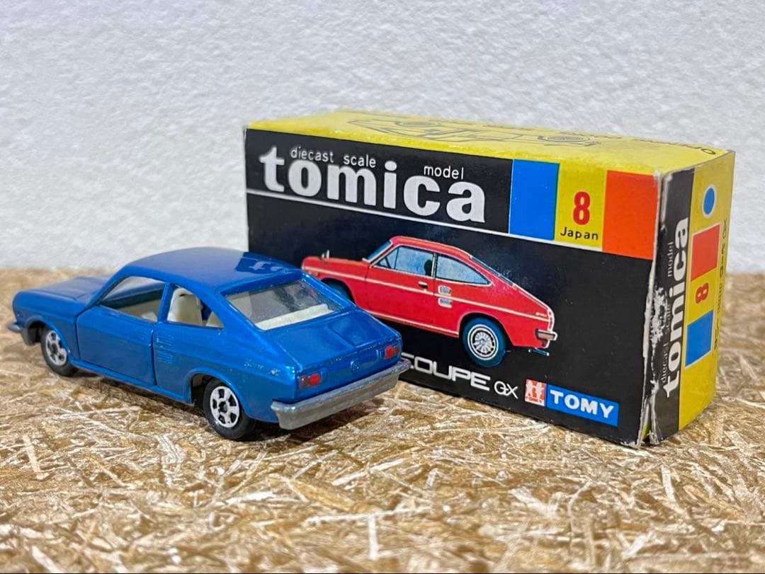 トミカ 日本製 黒箱 8-1-2 サニー 1200GX クーペ 1A