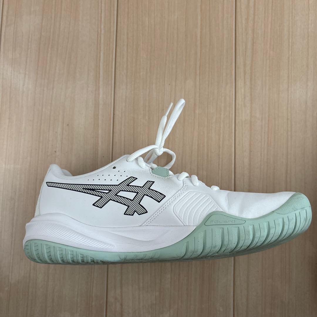 asics テニスシューズ ホワイト