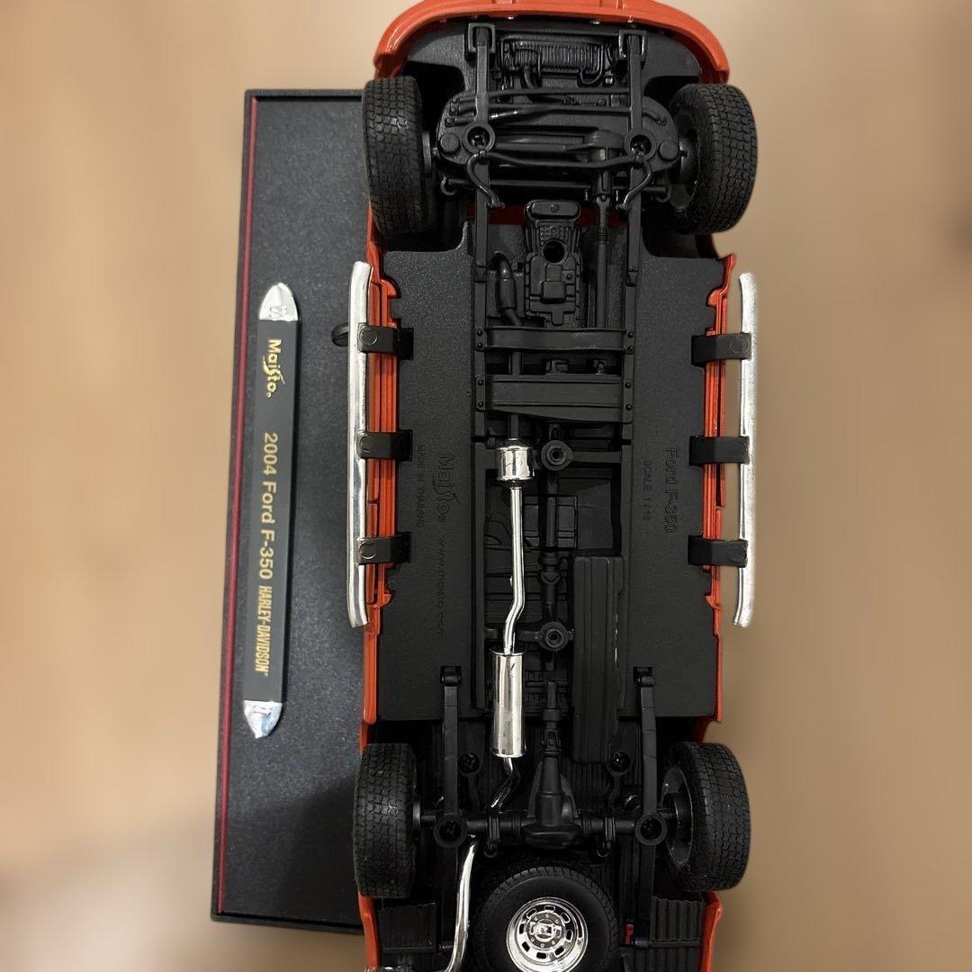 ミニカー maisto! 2004 Ford F-350 Harley Davidson