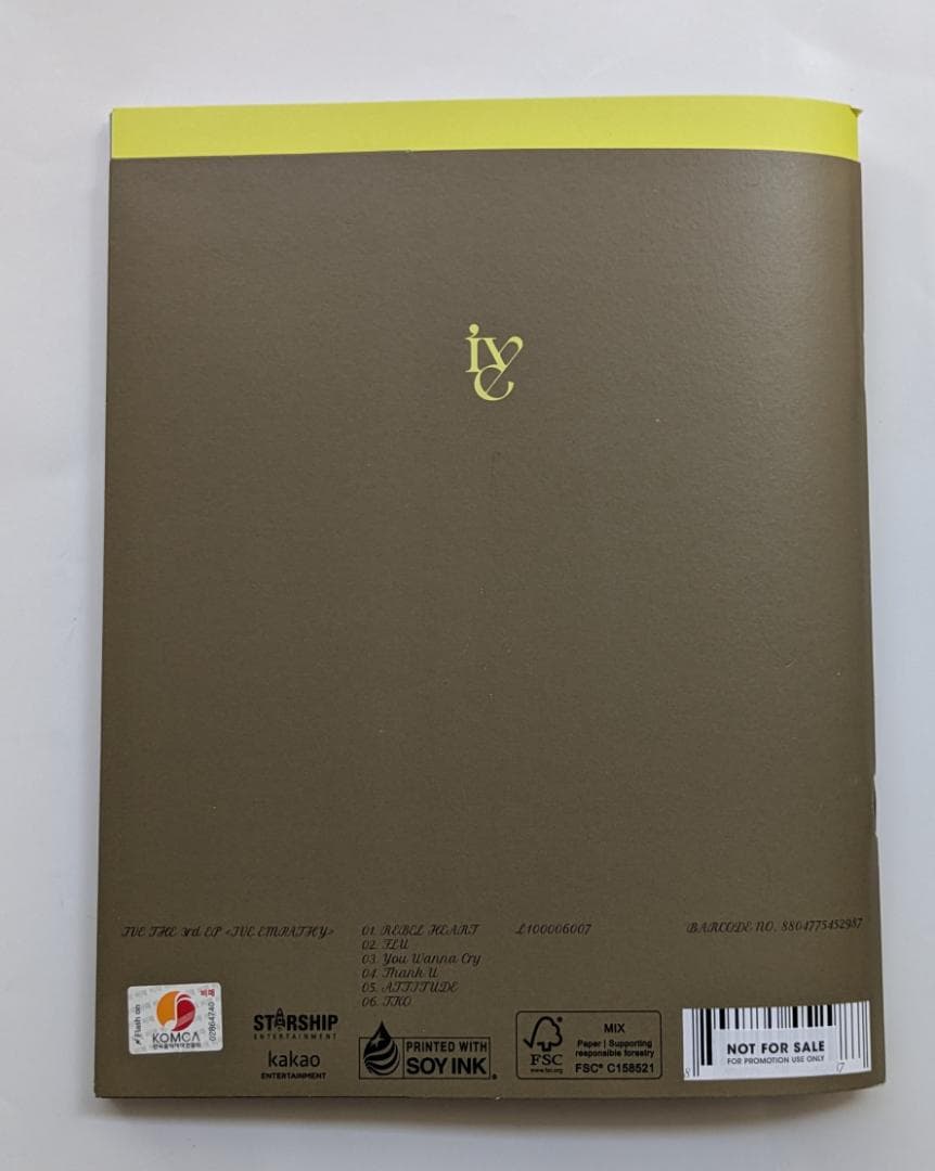 ★非売品◆サインCD＆報道資料◆IVE◆Ive Empathy◆国内発送