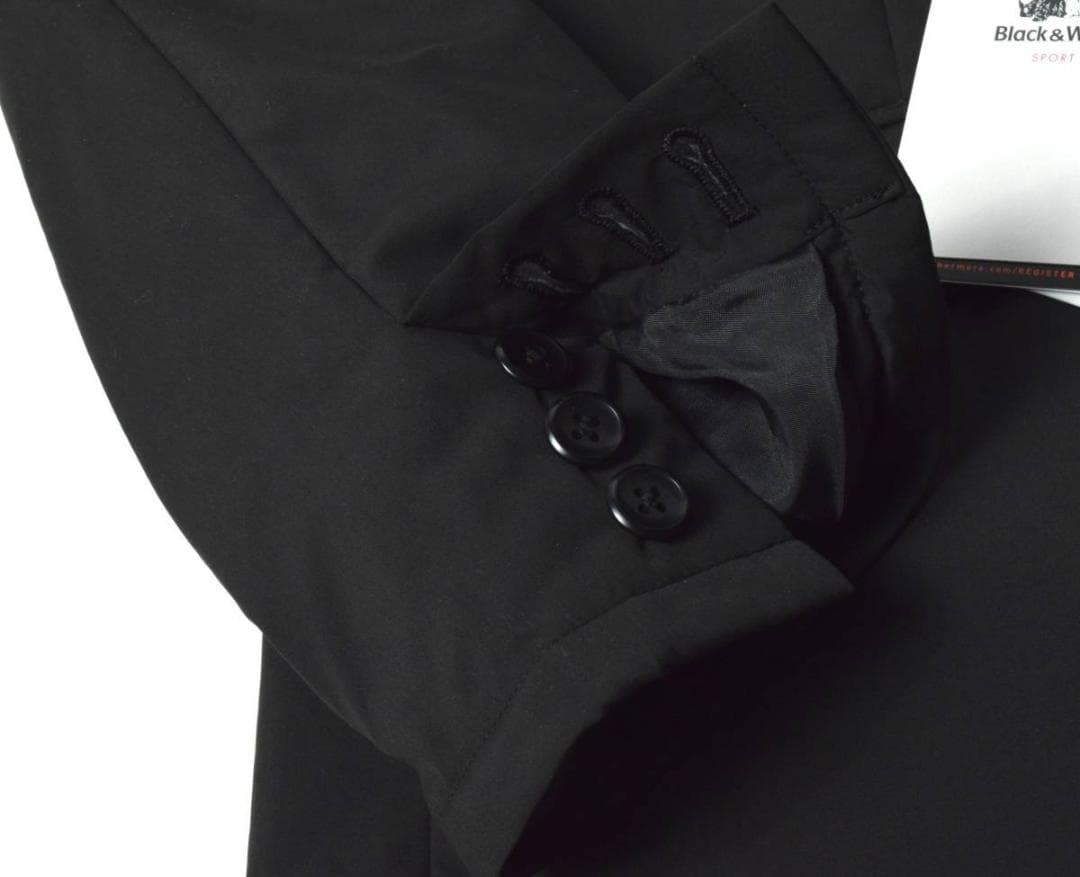 Lサイズ ★ ブラック＆ホワイト テーラードジャケット BGF0400MA ③単