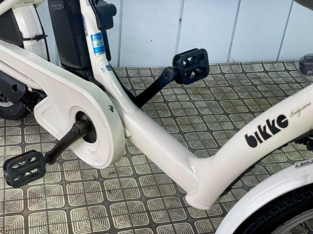 【BRIDGESTONE】20インチ子供乗せ電動アシスト自転車bikke2939