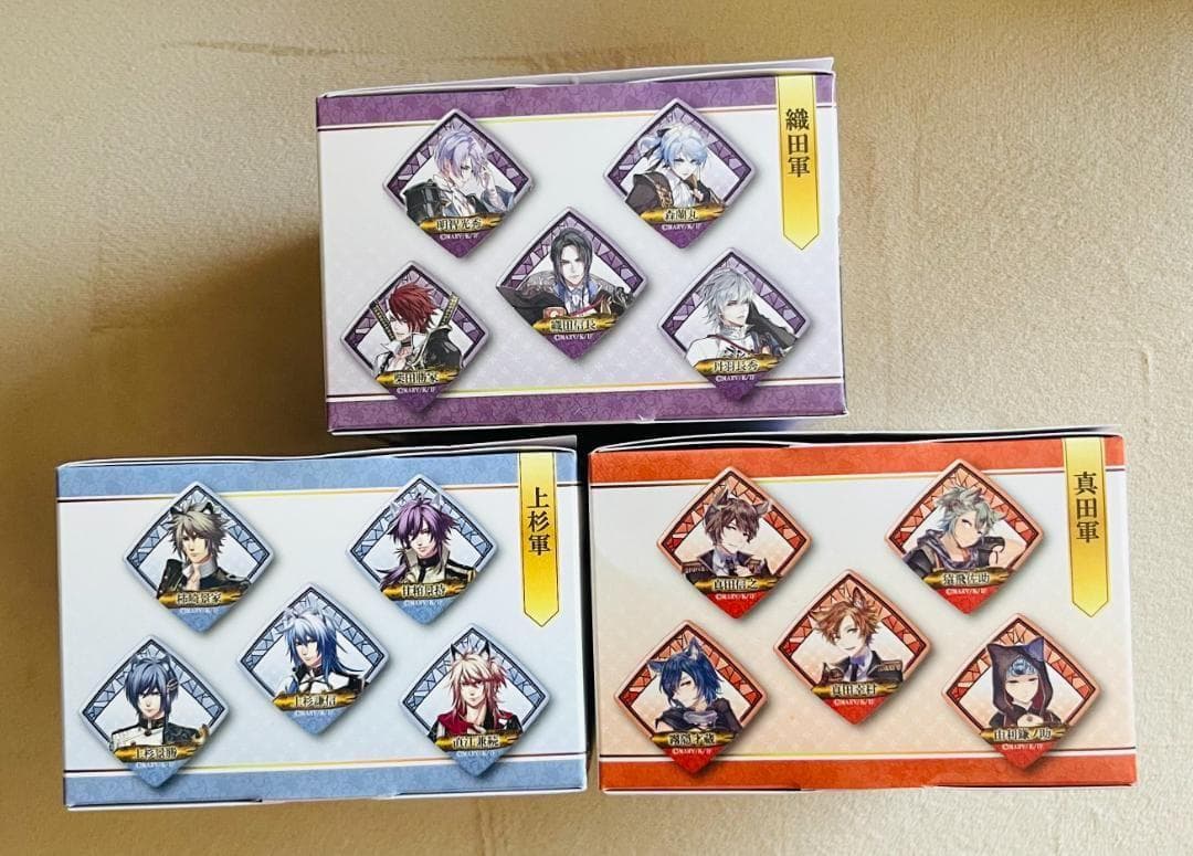 戦刻ナイトブラッドぷくっとマグネットコレクション①②③未開封BOX