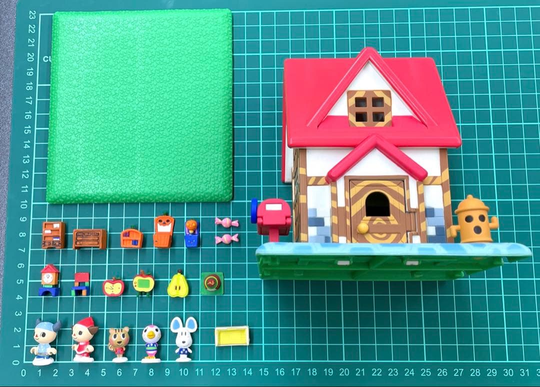 どうぶつの森　森をつくろう！ わくわく2階だてセット フィギュア 激レア