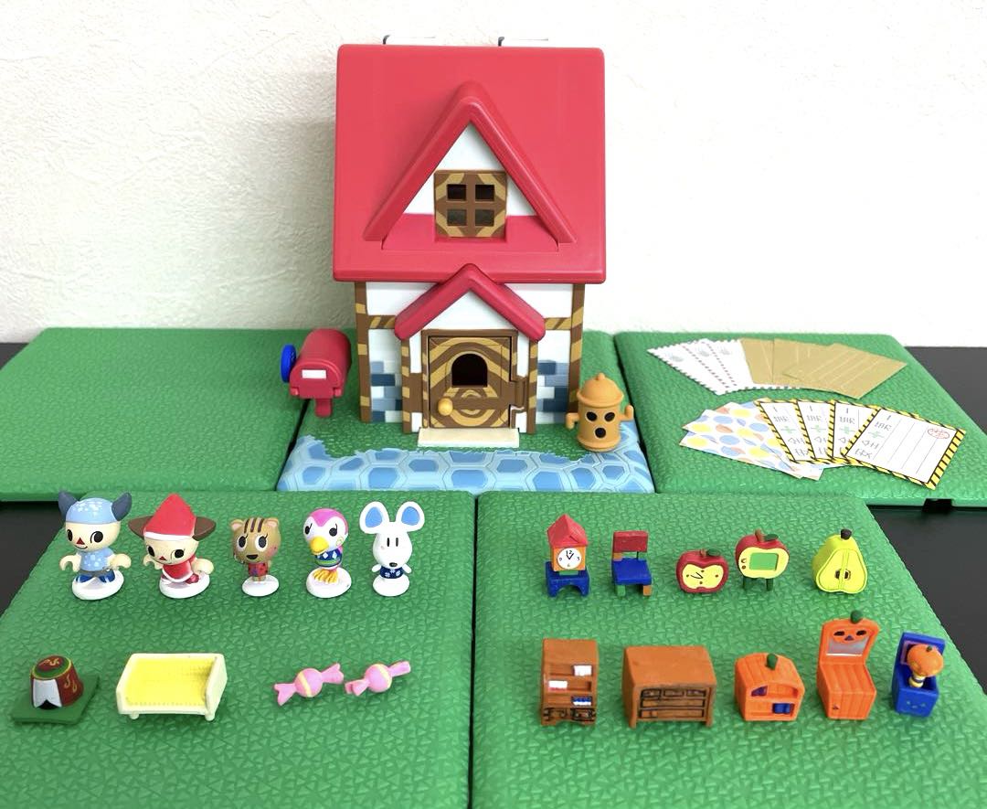 どうぶつの森　森をつくろう！ わくわく2階だてセット フィギュア 激レア