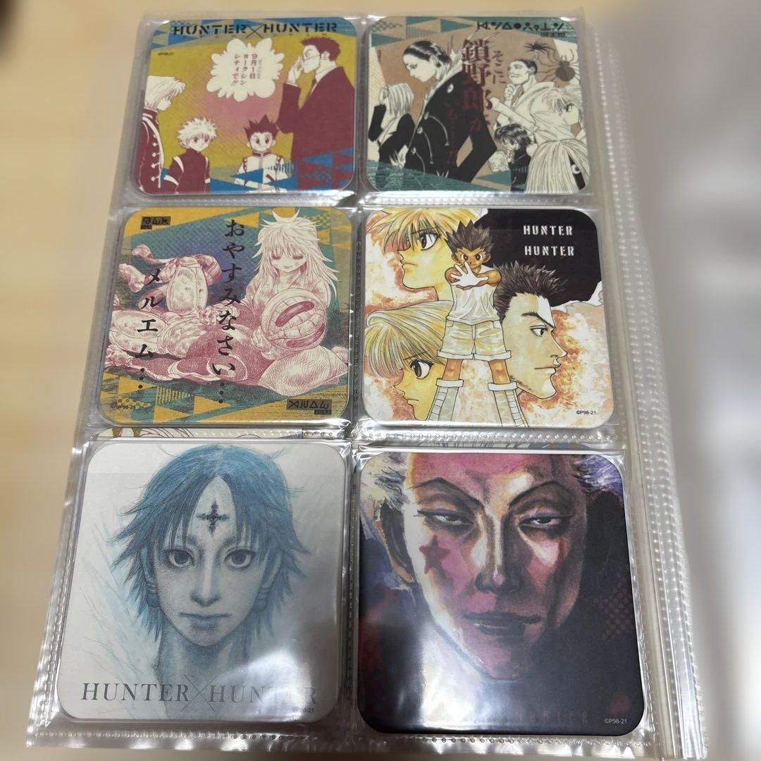 HUNTER×HUNTER アートコースター　第1弾　コンプリート