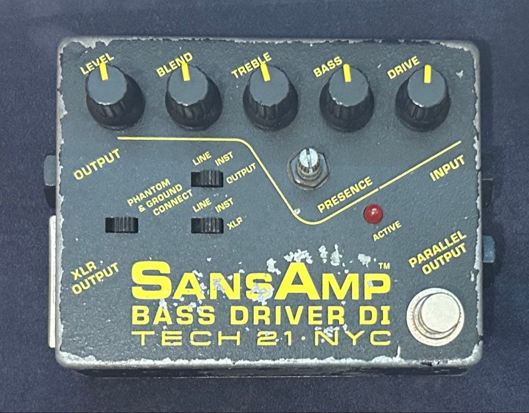 Tech 21 NYC SansAmp Bass D DI USA製
