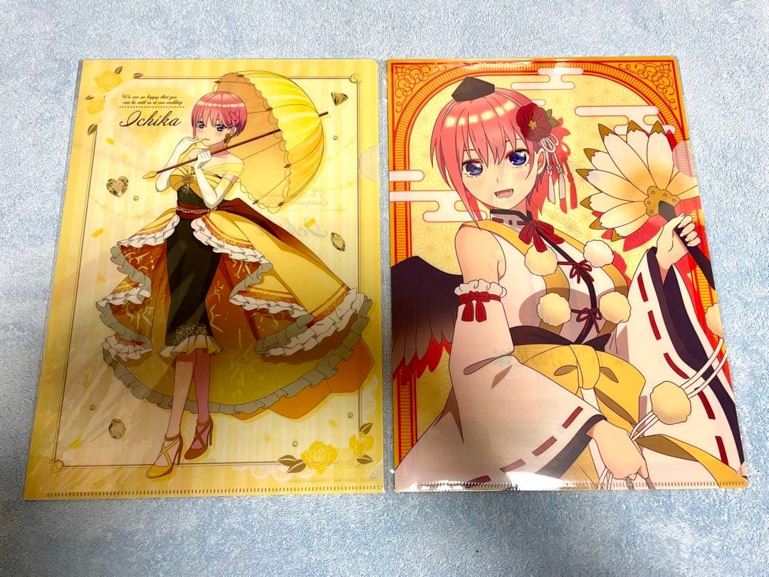 限定グッズ　五等分の花嫁　 中野一花  クリアファイル他　13枚セット