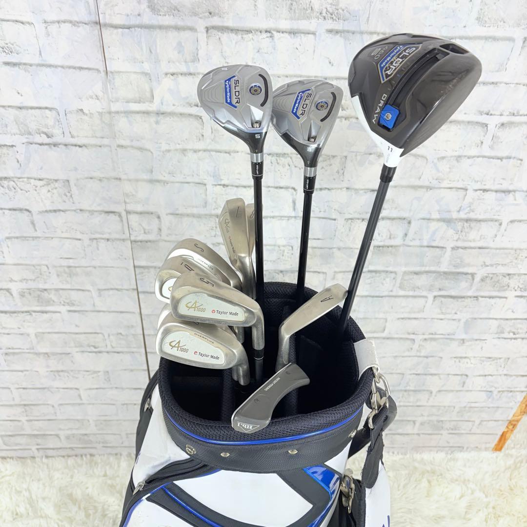 Taylormade SLDR メンズクラブセット 12本 メーカー統一 ゴルフ