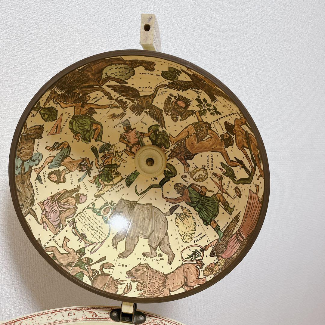 ✨️希少✨️ アンティーク調 地球儀型 ワゴン ワイン バーキャビネット