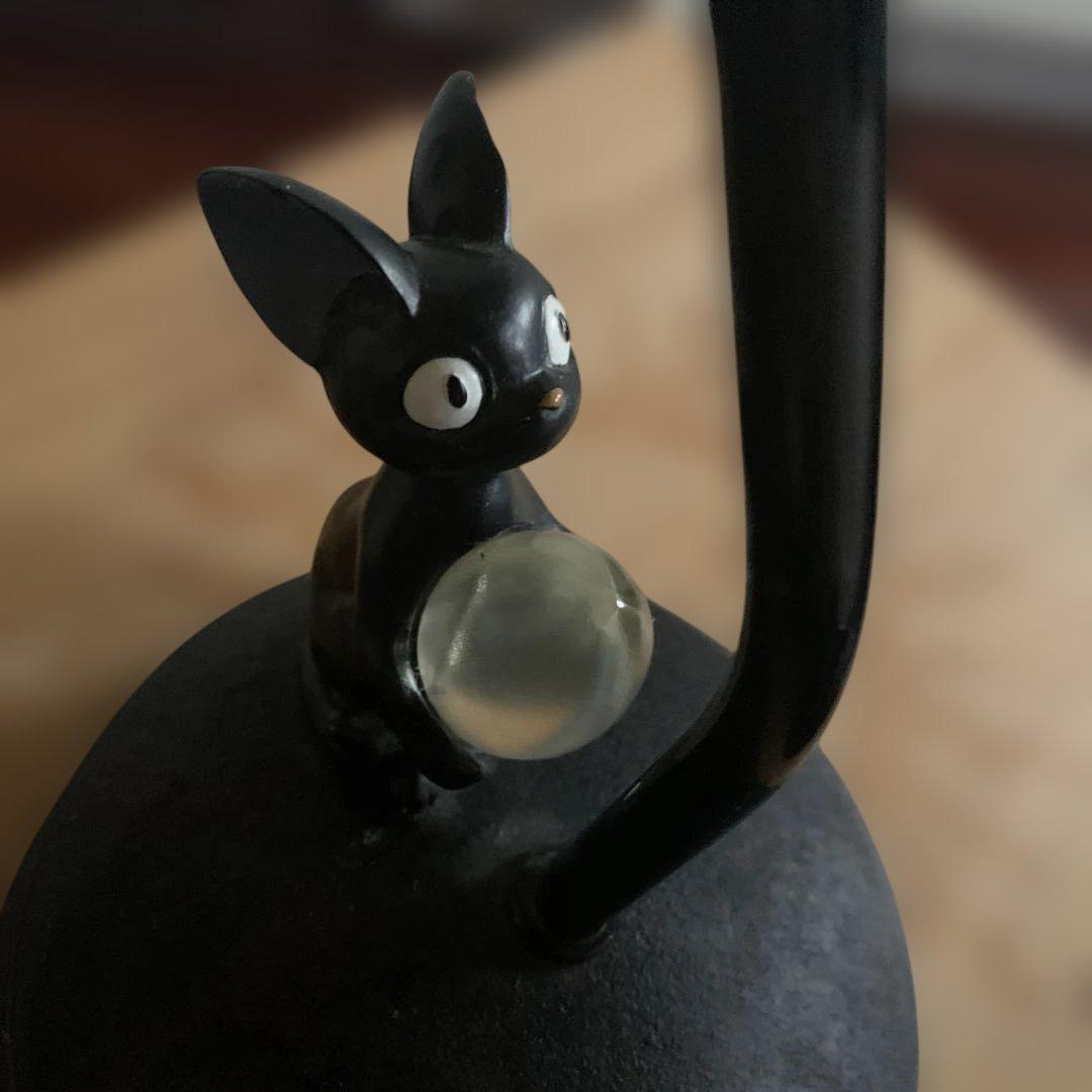 廃盤 ジブリ 魔女の宅急便 ジジ ランプ テーブルランプ すずらんガラスシェード