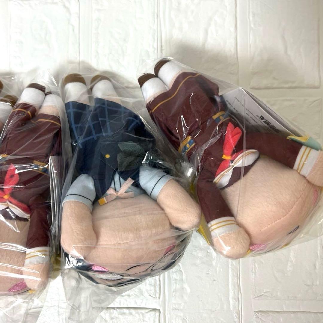 ラブライブ 寝そべりぬいぐるみ　4点セット