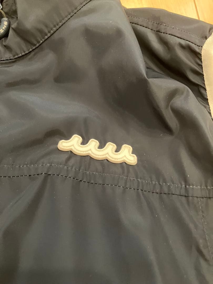 ムータマリン　空調服ベスト　サイズ5ネイビー×ホワイト