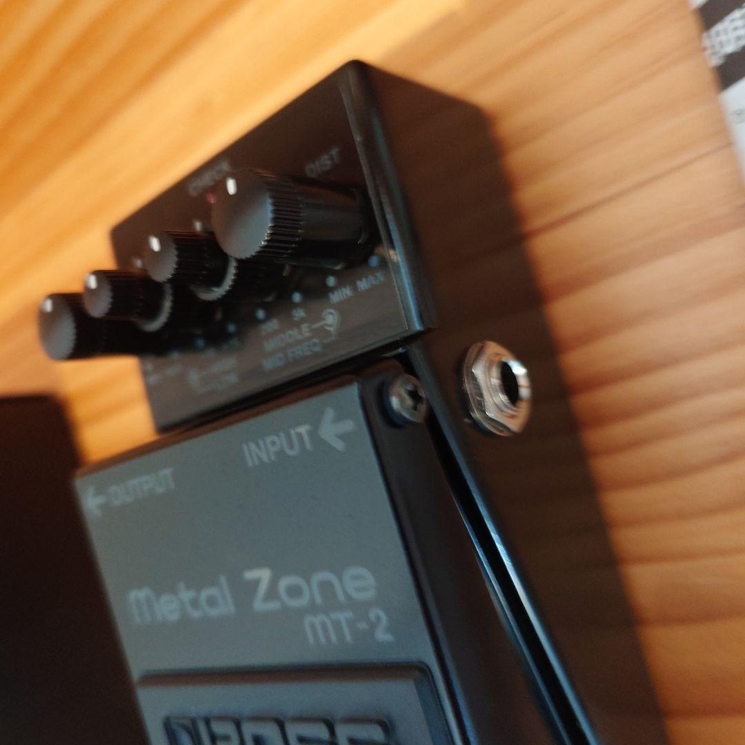 銀ネジ BOSS MT-2-3A 美品 ディストーション 30周年限定モデル