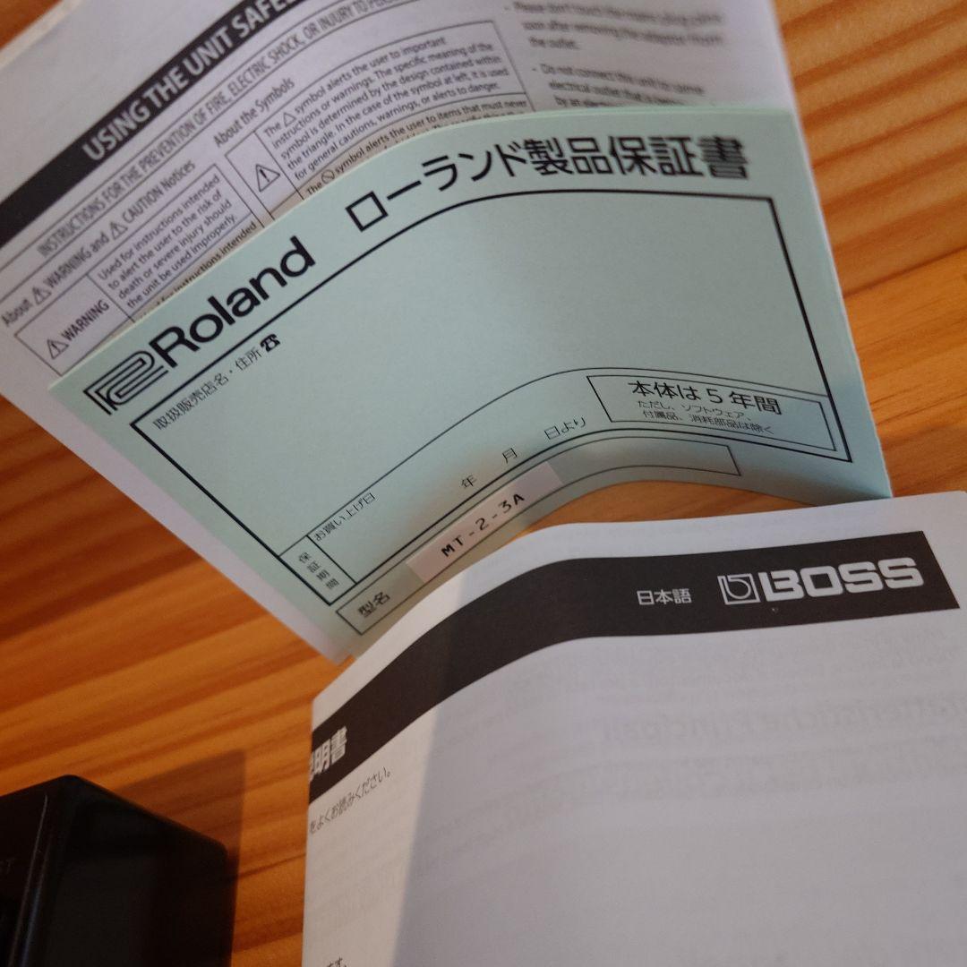 銀ネジ BOSS MT-2-3A 美品 ディストーション 30周年限定モデル