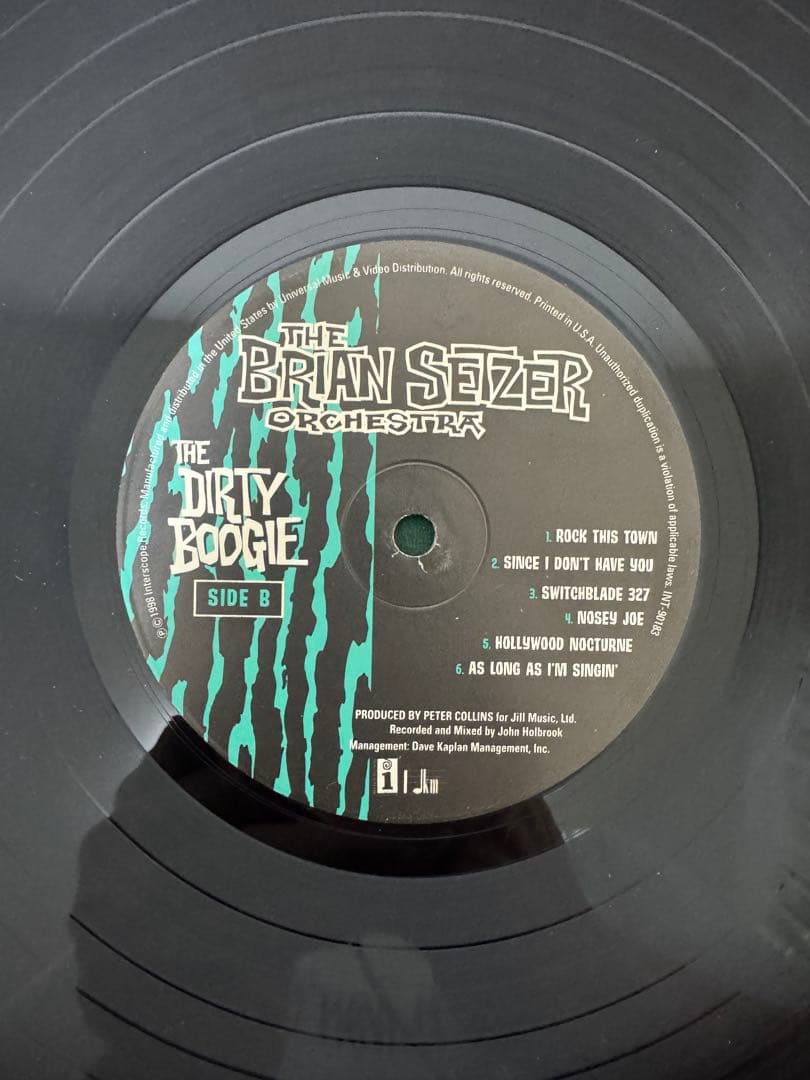 THE BRIAN SETZER ORCHESTRA レコード