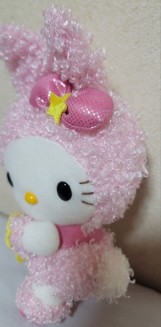 レア　サンリオ　バニーキティ　星　ぬいぐるみ　2009年