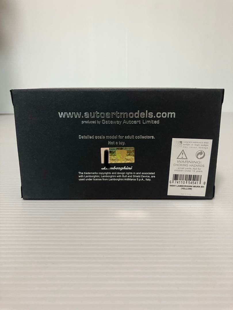 AUTOart 1/43 ランボルギーニ・ミウラSV フルオープンモデル