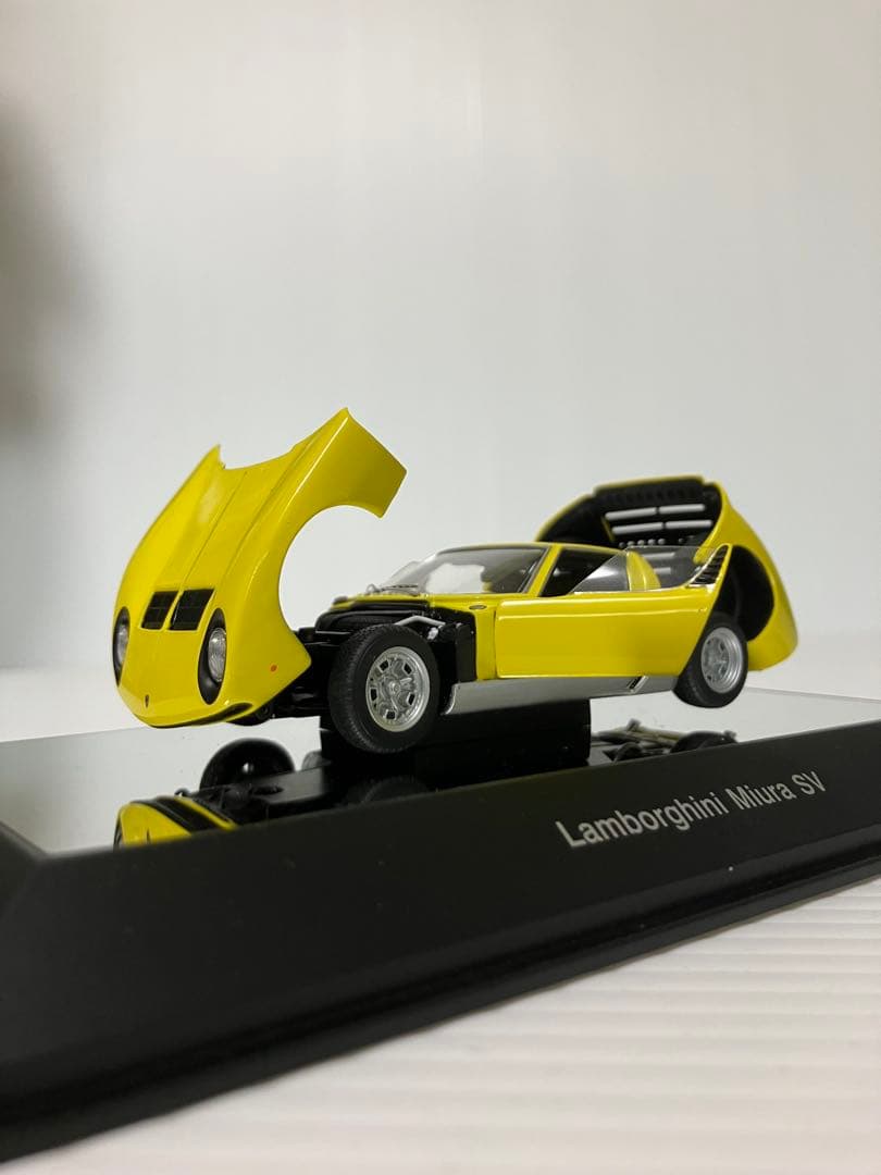 AUTOart 1/43 ランボルギーニ・ミウラSV フルオープンモデル