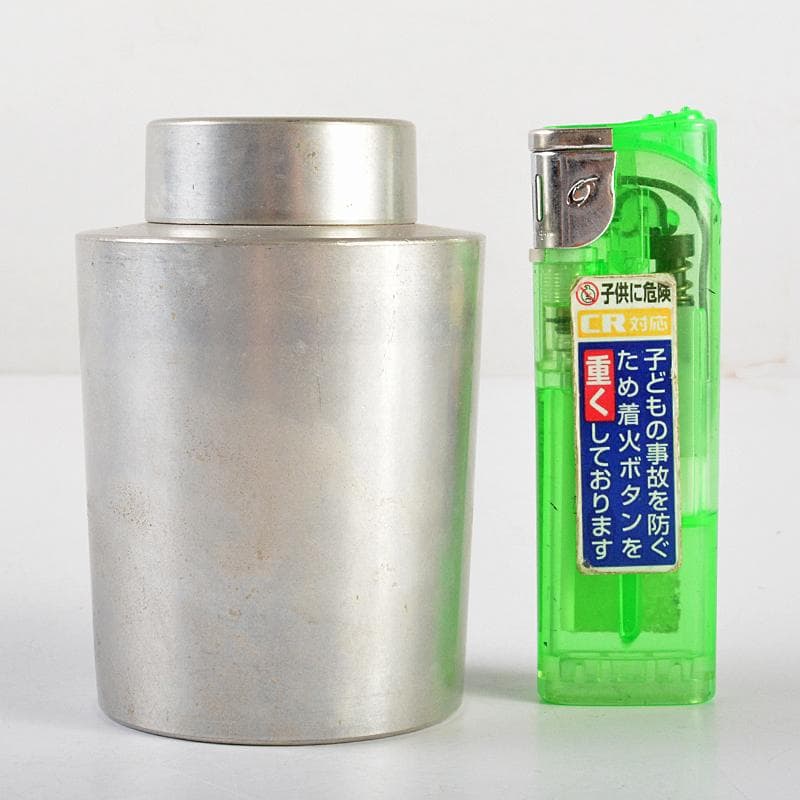 煎茶道具　古錫　乾茂號造　茶壷　茶心壷　約201g　C　R5741