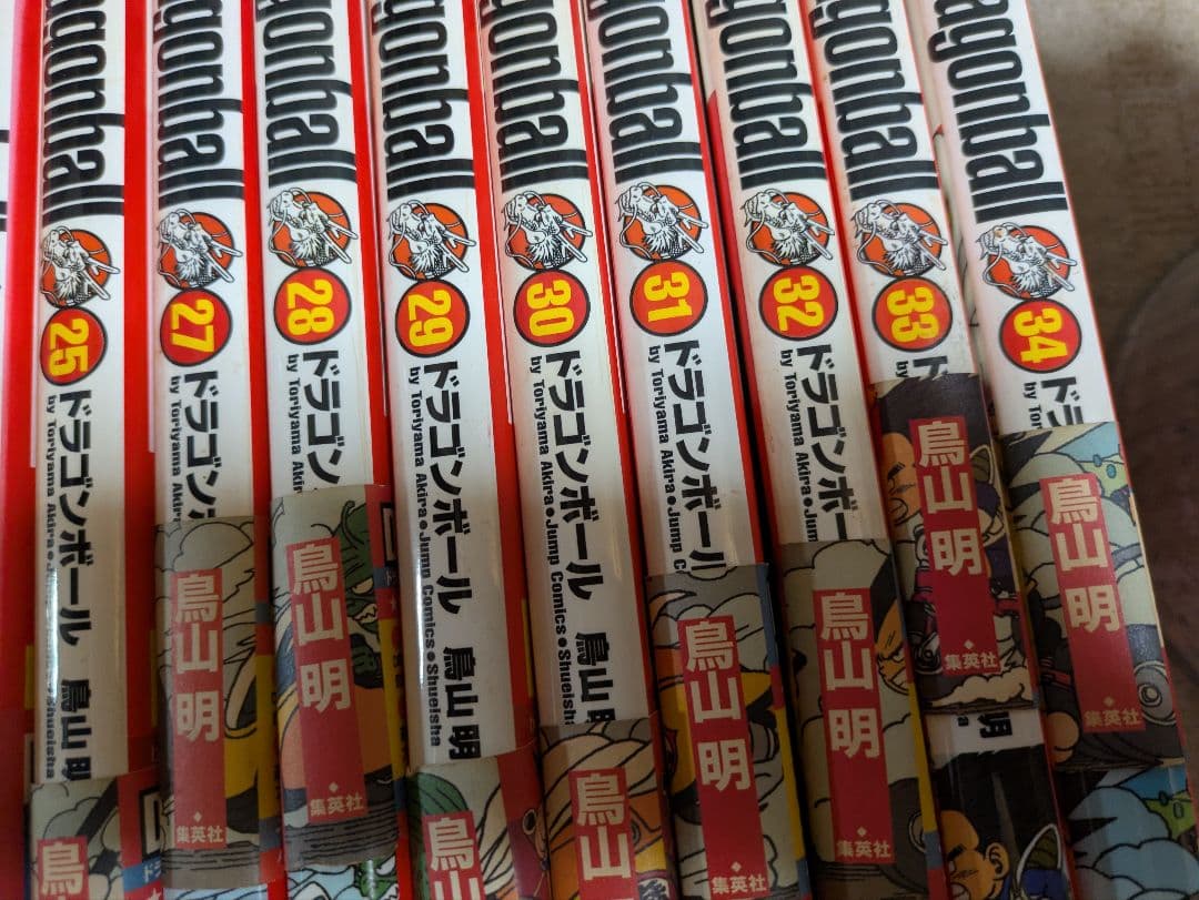 ドラゴンボール完全版　28巻分(抜け6巻分あり)と、おまけ数点