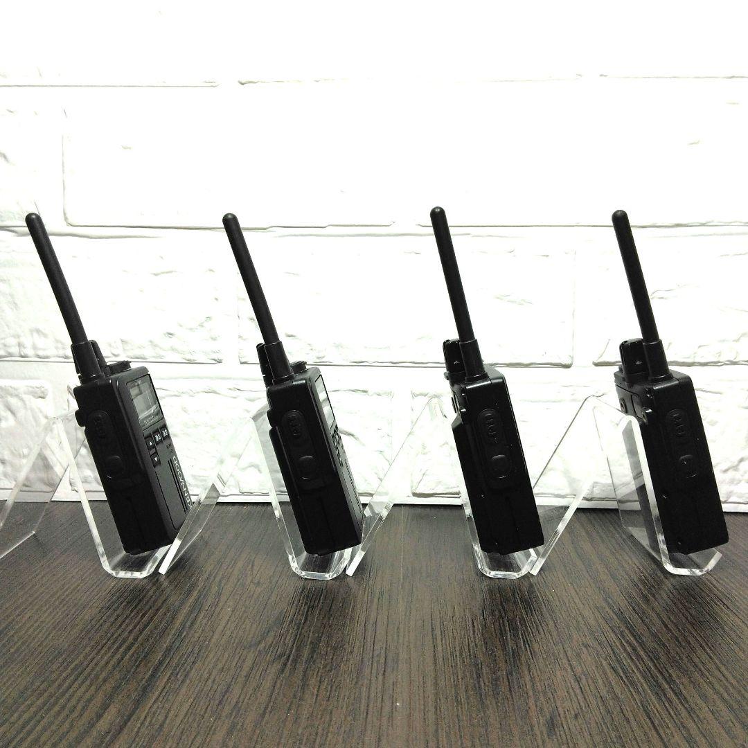 程度良好★KENWOOD UBZ-M31 特定小電力トランシーバー 4台セット