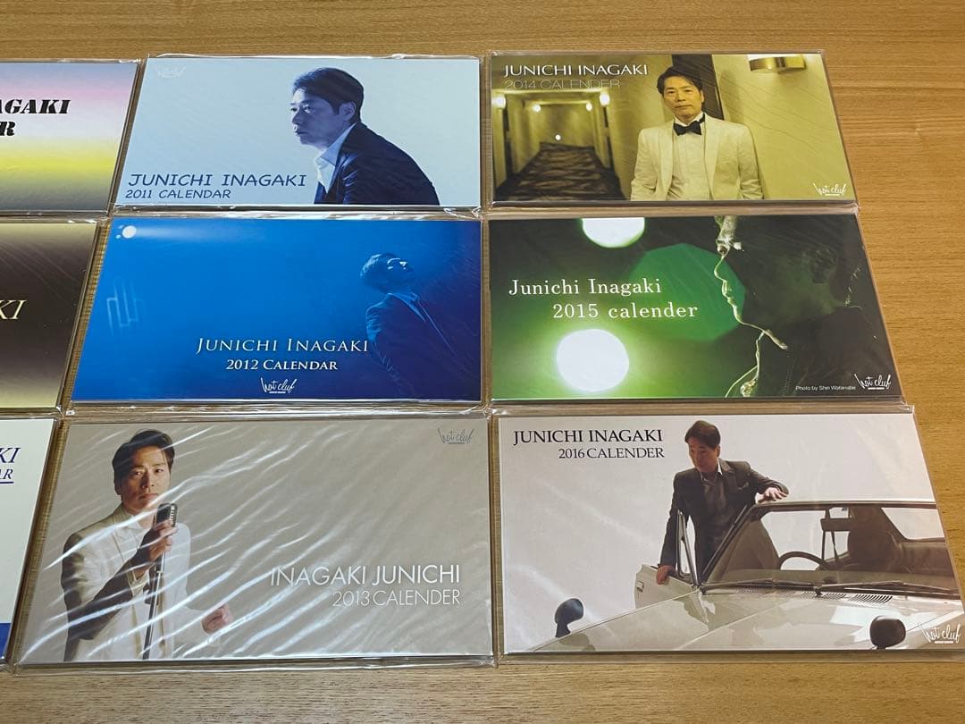 稲垣潤一ファンクラブ　イナガキジュンイチ カレンダーセット 2008-2016
