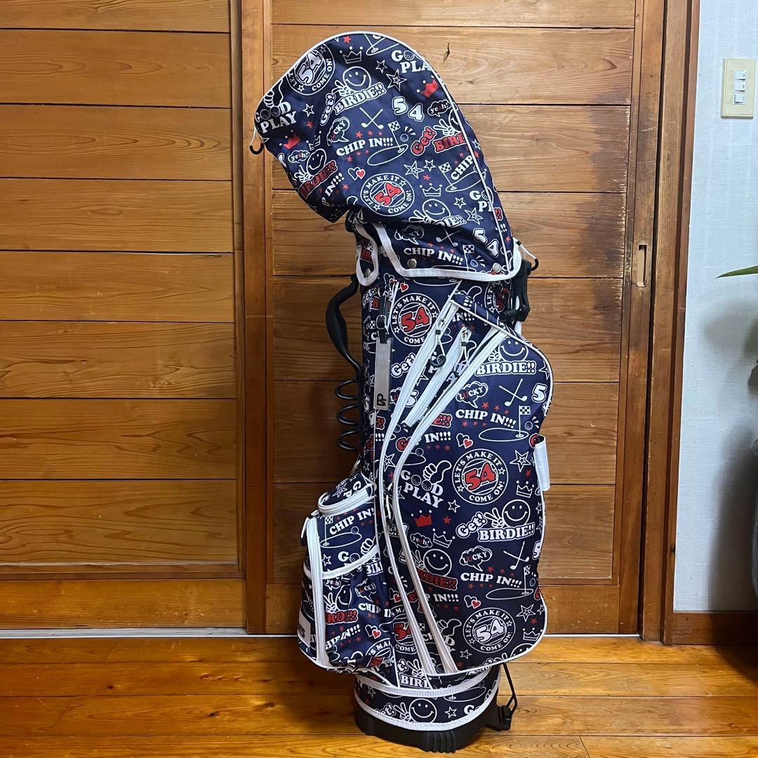 WINWIN STYLE スタンドキャディーバッグ スマイリーデザイン ゴルフ