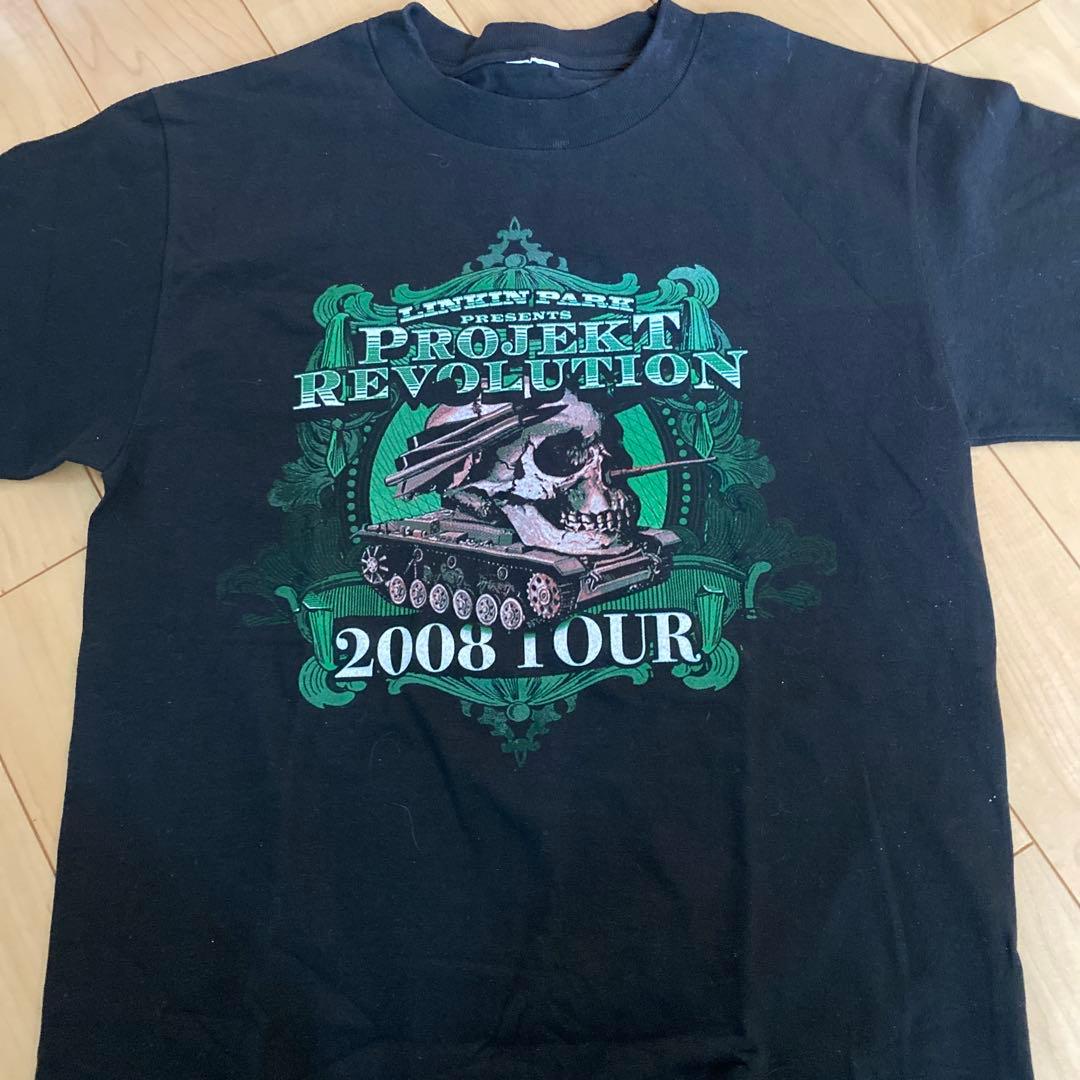 リンキンパーク ツアーTシャツ 2008年 希少 黒