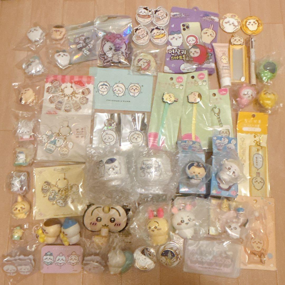 ちいかわ　うさぎ　ハチワレ　まとめ売り　雑貨　小物　シール　フィギュア