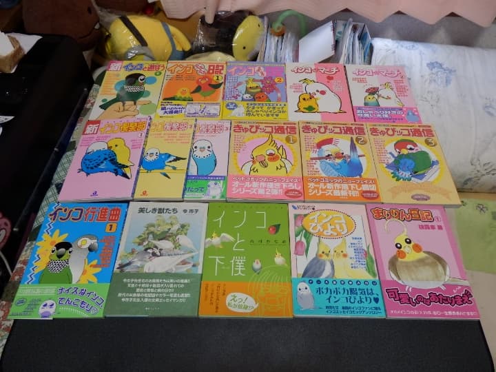 ❤️大量３２冊★鳥っこ倶楽部 全１６巻 全初版・全帯付き・インコ・鳥アンソロジー