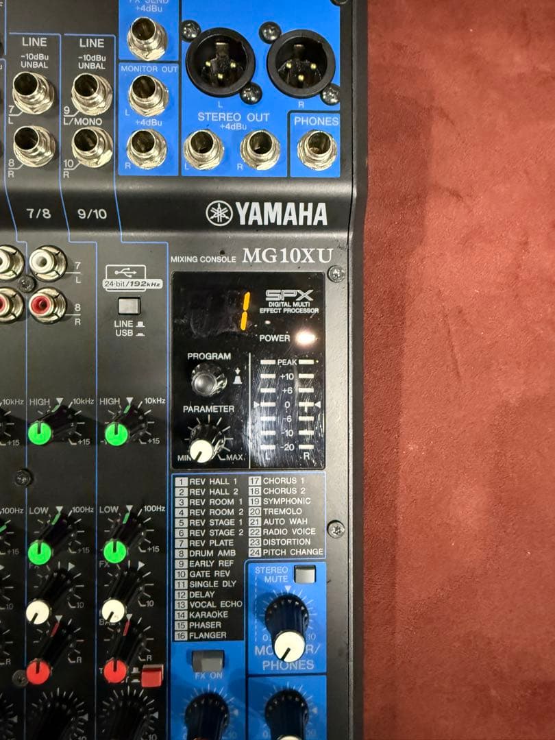 S*r様 YAMAHA MG10XU ジャンク