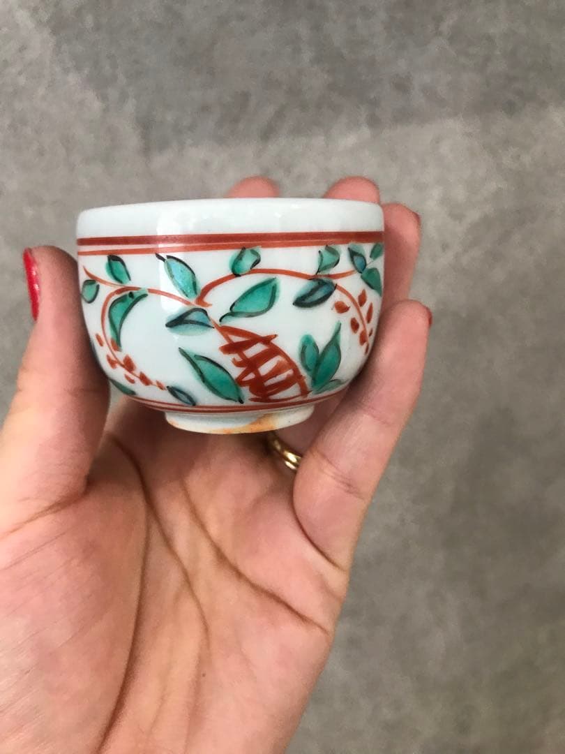 【人間国宝】加藤卓男　※貴重作品　酒盃　ぐい呑み