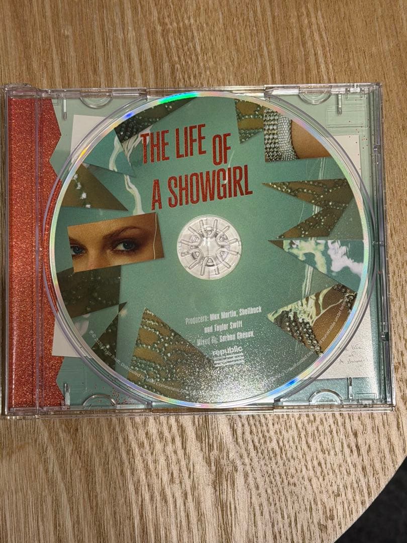 洋楽 THE LIFE OF A SHOWGIRL CD SIGNED PHOTO 4