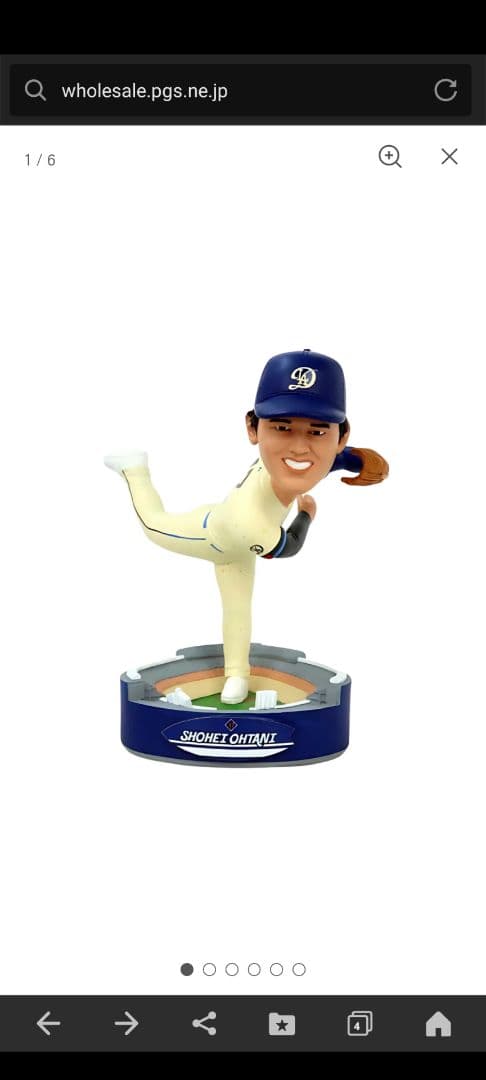 大谷翔平　ボブルヘッド　2025　ライジングアゲインMLB公式　世界限定