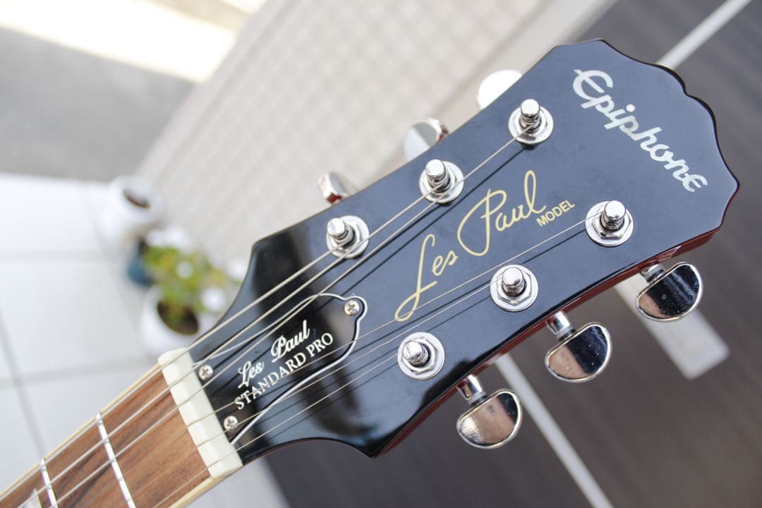 2018年製【Epiphone|Les Paul】Cherry