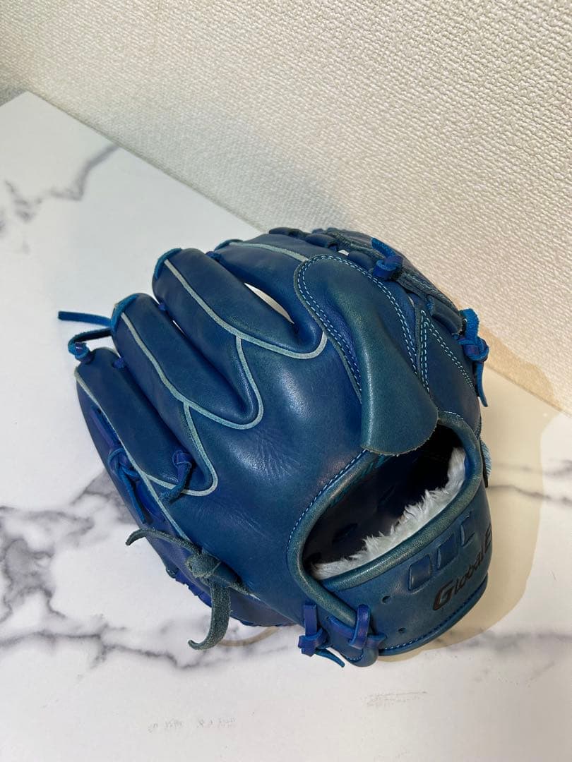 Global Elite 軟式グローブ 青　菅野智之モデル
