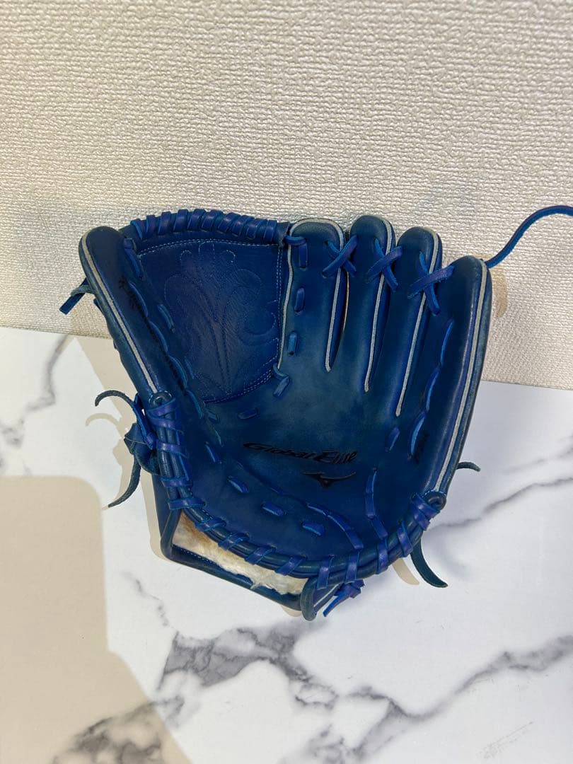 Global Elite 軟式グローブ 青　菅野智之モデル