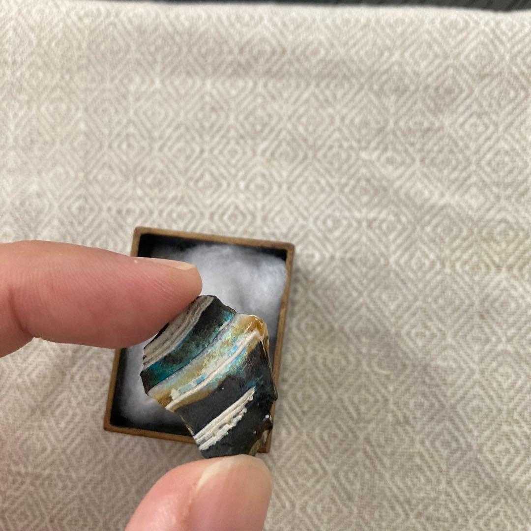 ローマングラス 縞模様 断片 1世紀〜3世紀頃？