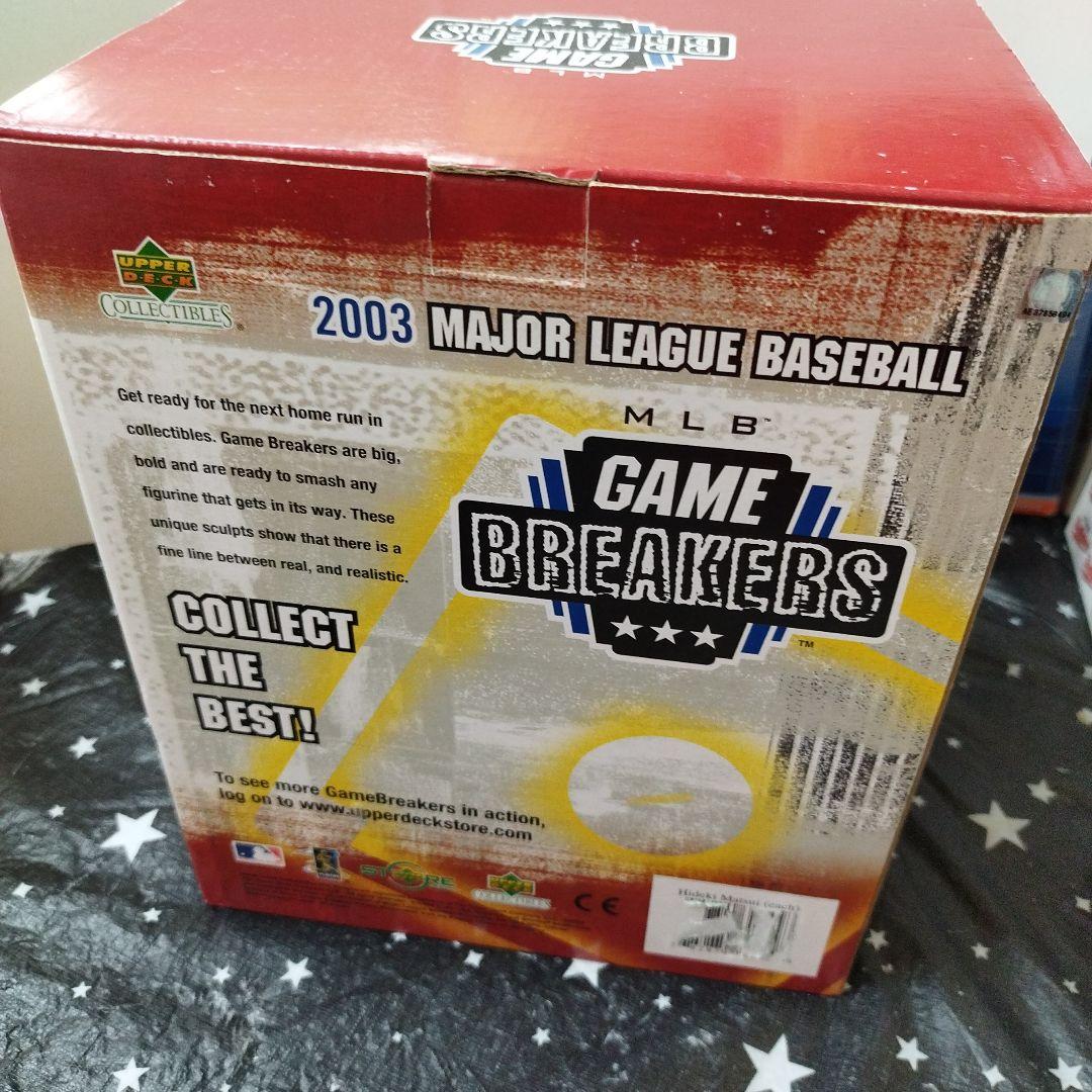 MLB 未開封　アッパーデック　ゲームブレーカーズ　松井秀喜　フィギュア