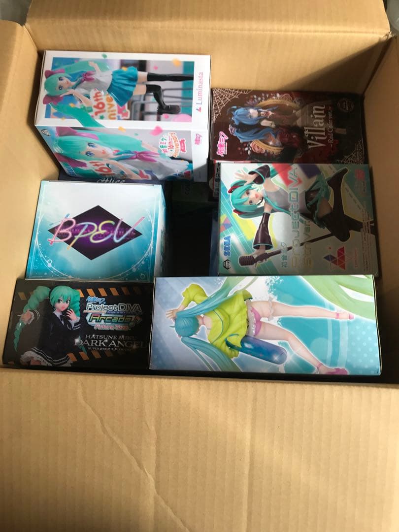 初音ミク プライズ フィギュア セット 未開封