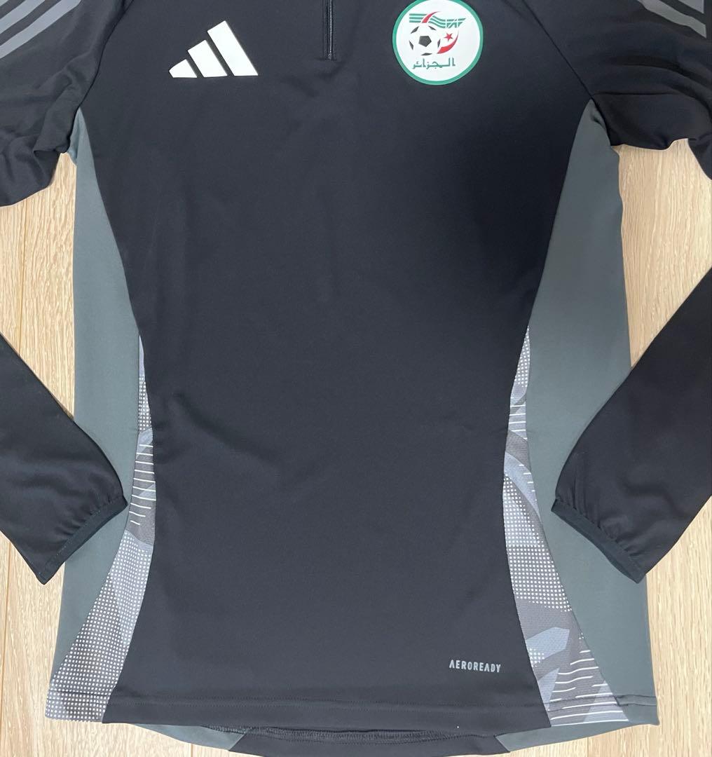 adidas アルジェリア代表　トレーニングトップ　ドリルトップ　サッカー　新品