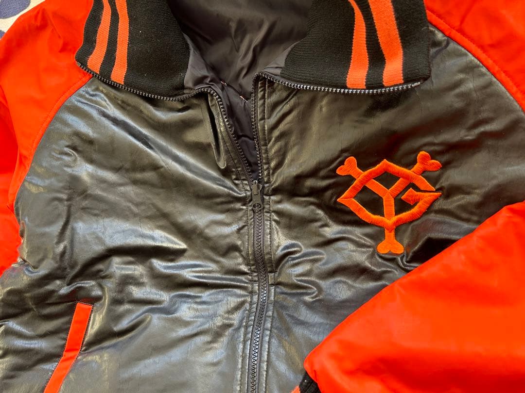 巨人　ジャイアンツ　グランドコート　選手用 実使用 タマザワ製 ビンテージ