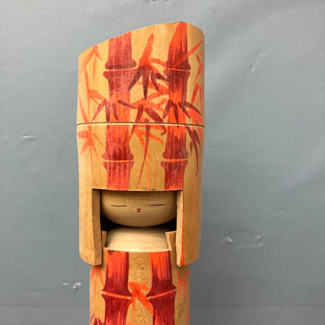 D-5 こけし 郷土玩具 伝統工芸品 木製人形 4点セット レトロ アンティーク