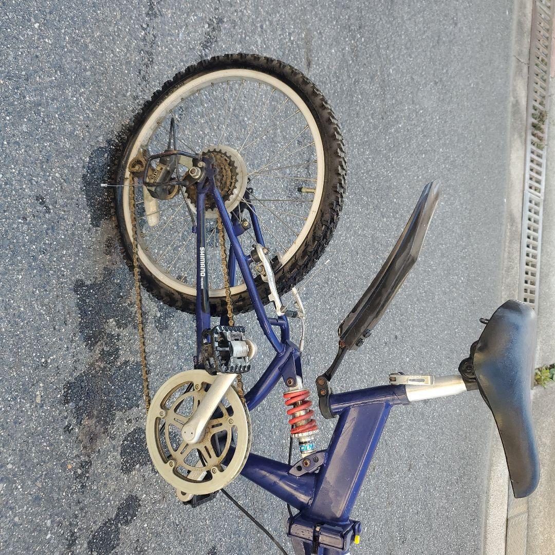 非売品 限定品日産 cube 折りたたみ自転車 当時のまま出品