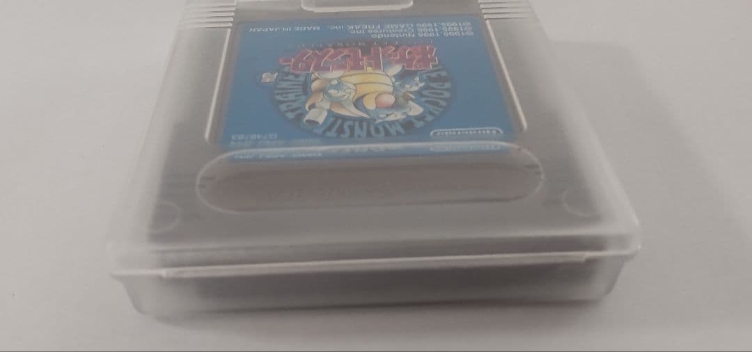 ポケットモンスター　青　ブルー　ゲームボーイカラーソフト