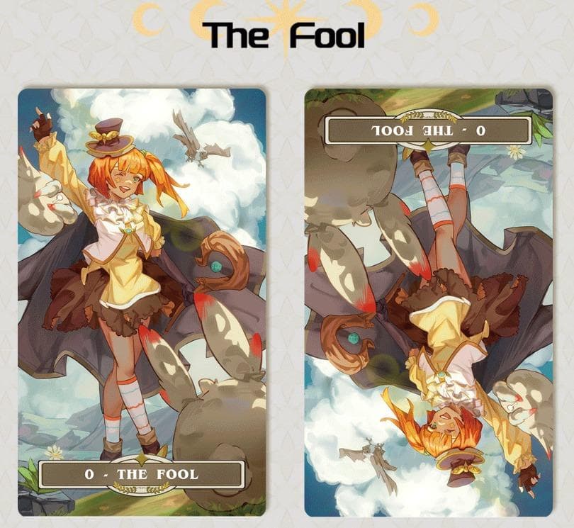 【正規品タロットカード】まるでゲームの世界観✨旅人の歌のタロット／ポータブル版