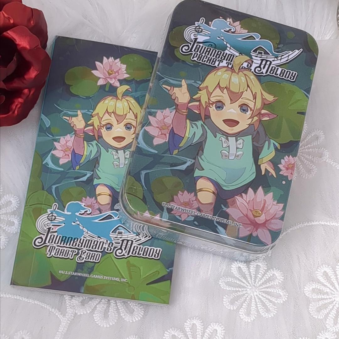 【正規品タロットカード】まるでゲームの世界観✨旅人の歌のタロット／ポータブル版
