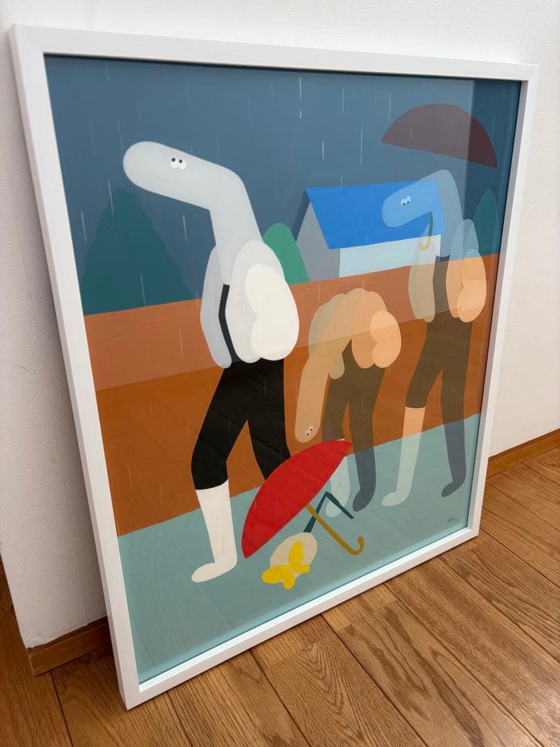 MOTAS モータス Hidden ジークレープリント 額装 真作 EDサイン入